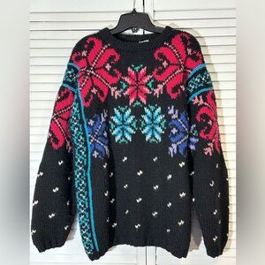 Vintage Head Traditional Ski Sweater Size XL